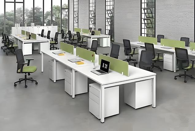 简约现代职员桌-11