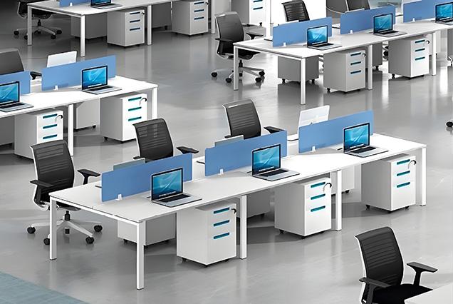 简约现代职员桌-8