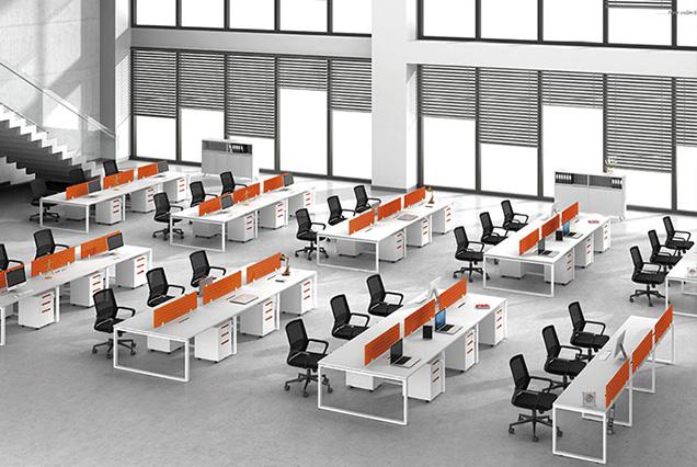 简约现代职员桌-6