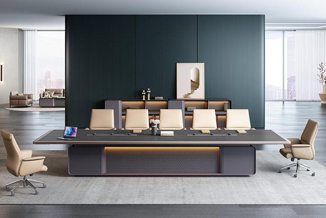 简约现代会议桌-1