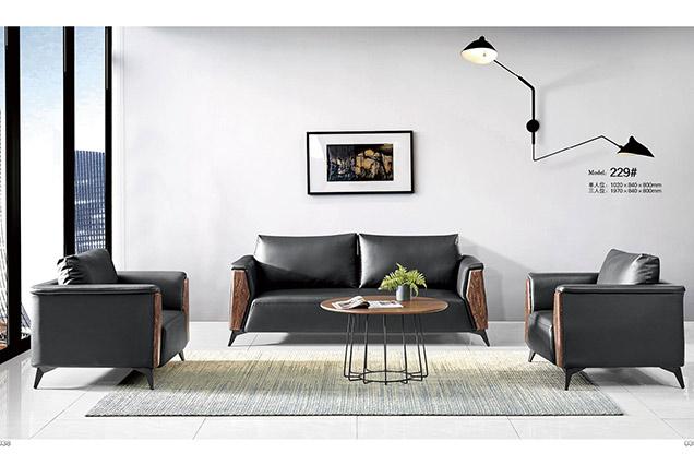 简约办公沙发-3