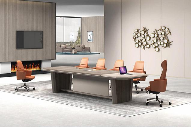 简约现代会议桌-11