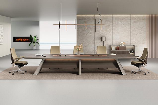 简约现代会议桌-5