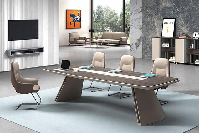 简约现代会议桌-12